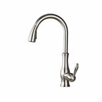 Robinet de Cuisine Douchette Néo-Rétro en Laiton couleur nickel brossé
