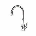 Robinet de Cuisine Douchette Néo-Rétro en Laiton couleur chrome