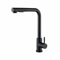 Robinet de Cuisine au Design Contemporain avec Douchette couleur noir
