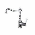 Robinet de Cuisine Vintage en Laiton couleur chrome