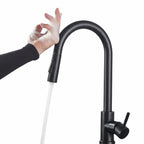 Robinet de Cuisine à Activation Tactile avec Douchette Extractible